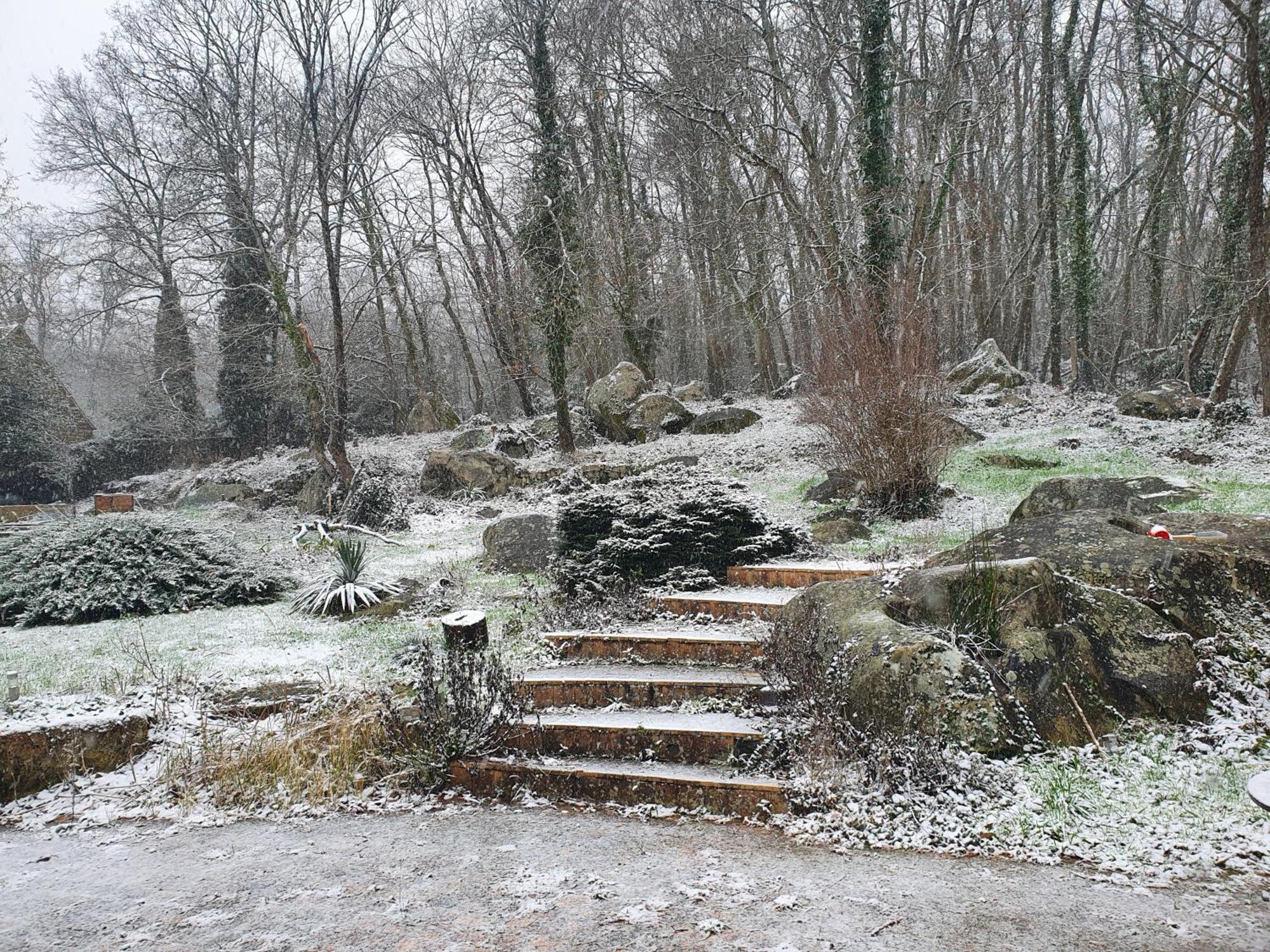 Bed and Breakfast Le Jardin Des Roches Moigny Exteriér fotografie