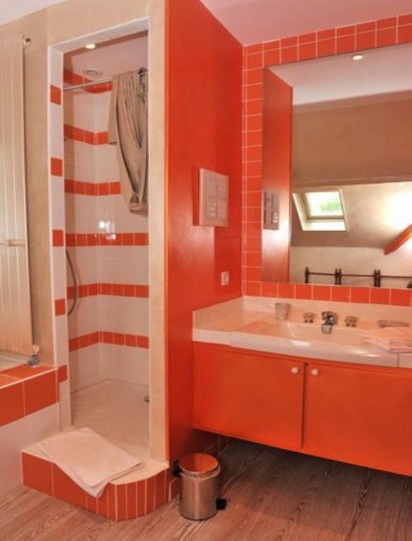 Bed and Breakfast Le Jardin Des Roches Moigny Pokoj fotografie