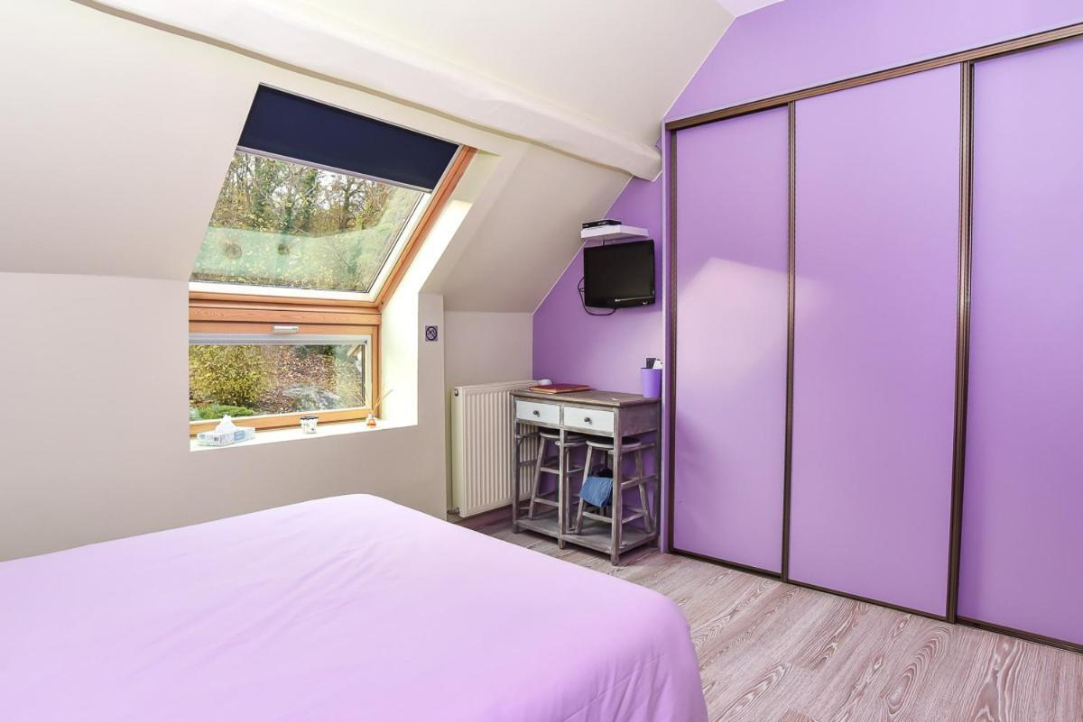 Bed and Breakfast Le Jardin Des Roches Moigny Exteriér fotografie